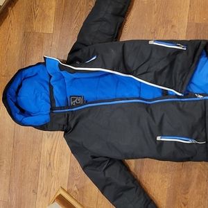 Boys Artic Quest (AQ) hooded ski snowboard jacket